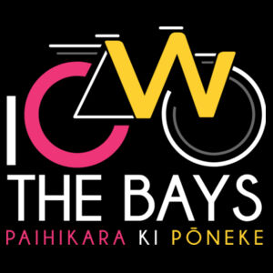 I Cycle The Bays - Womens Bevel V-Neck Tee Design