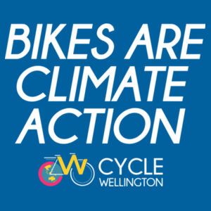 Bikes are climate action - Kids Tee Design
