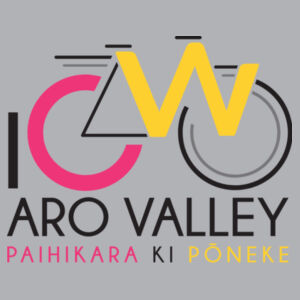 I Cycle Aro Valley - Womens Bevel V-Neck Tee Design