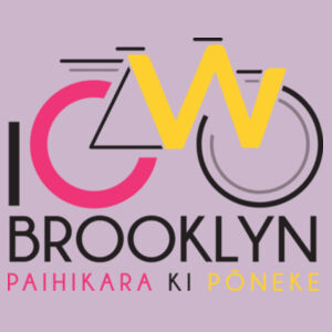 I Cycle Brooklyn - Womens Maple Tee Design