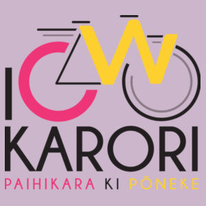 I Cycle Karori - Womens Maple Tee Design