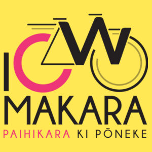 I Cycle Makara - Womens Maple Tee Design