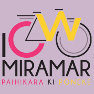 I Cycle Miramar - Womens Maple Tee Design