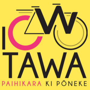 I Cycle Tawa - Womens Maple Tee Design