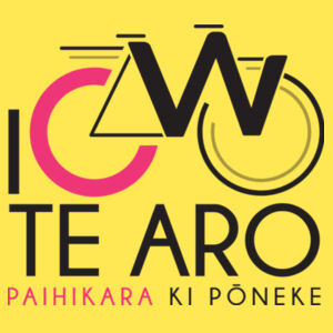 I Cycle Te Aro - Womens Maple Tee Design