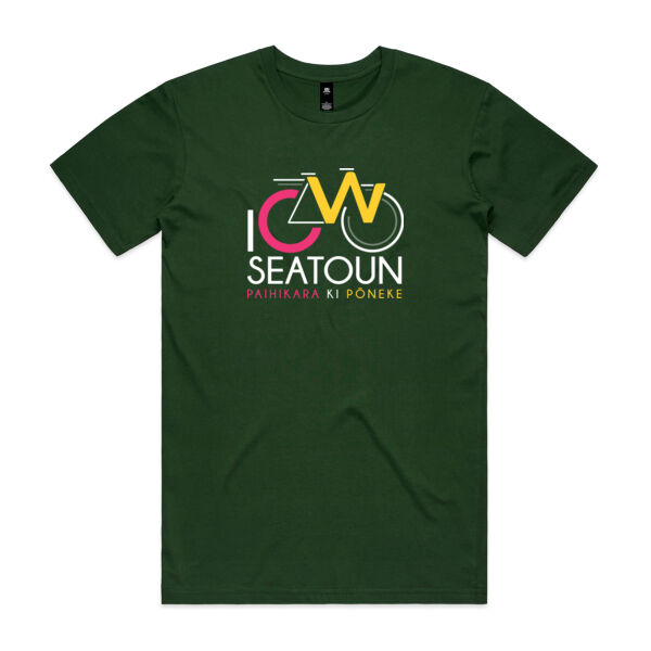 I Cycle Seatoun - Mens Staple T shirt Thumbnail