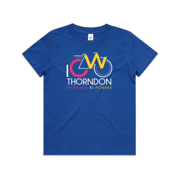I Cycle Thorndon - Kids Youth T shirt Thumbnail