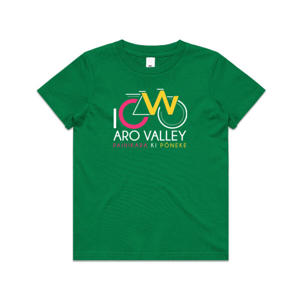 I Cycle Aro Valley - Kids Youth T shirt Thumbnail