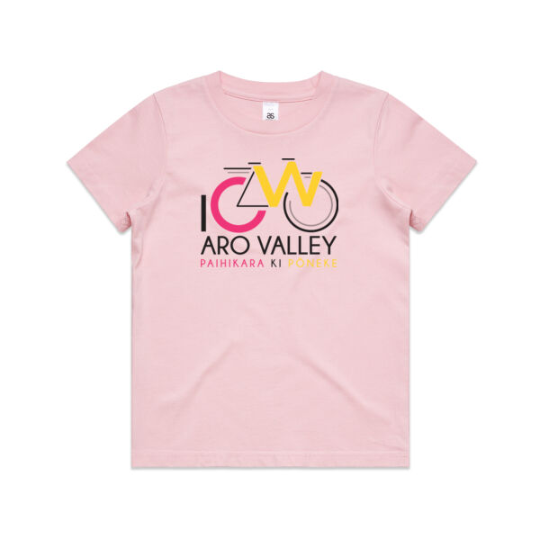 I Cycle Aro Valley - Kids Youth T shirt Thumbnail