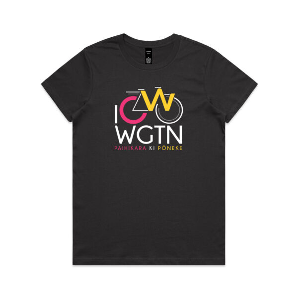 I Cycle WGTN - Womens Tee Thumbnail