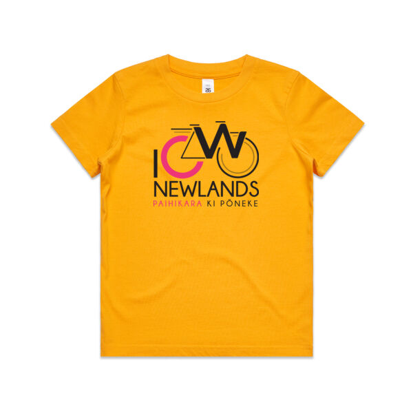I Cycle Newlands - Kids Youth T shirt Thumbnail