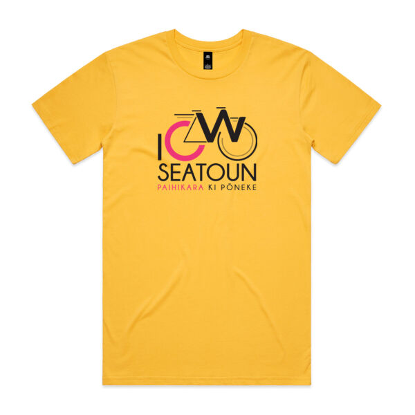 I Cycle Seatoun - Mens Staple T shirt Thumbnail