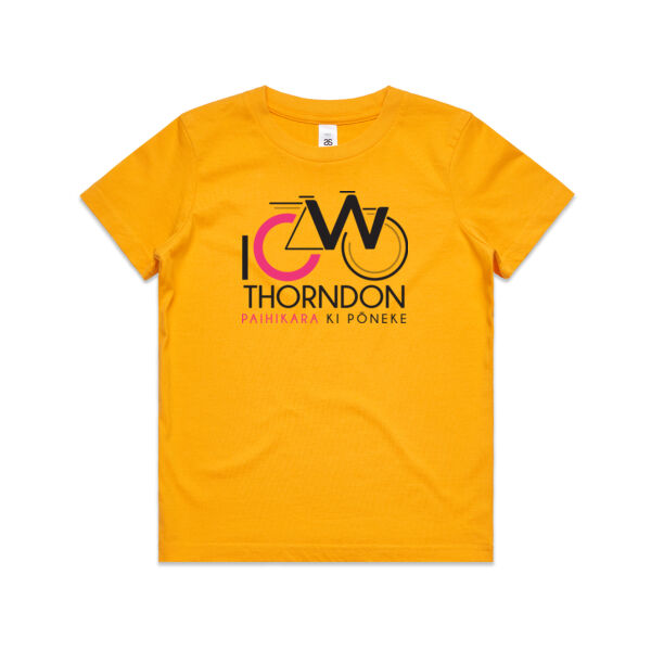 I Cycle Thorndon - Kids Youth T shirt Thumbnail