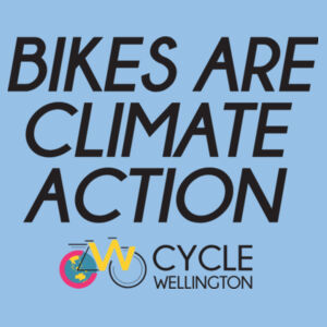 Bikes are climate action - Mens Tee Design