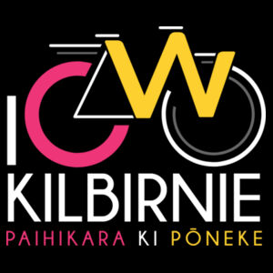 I Cycle Kilbirnie - Womens Bevel V-Neck Tee Design