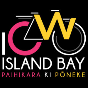I Cycle Island Bay - Womens Bevel V-Neck Tee Design