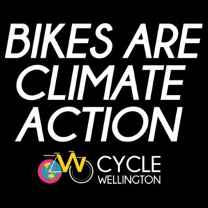 Bikes are climate action - Kids Hoodie Design