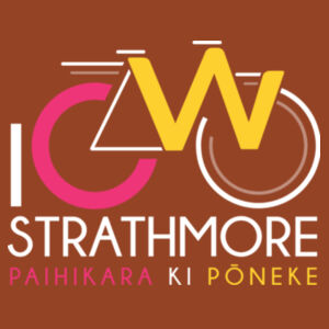 I Cycle Strathmore - Womens Maple Tee Design