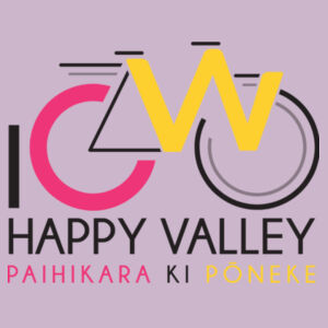 I Cycle Happy Valley - Womens Maple Tee Design