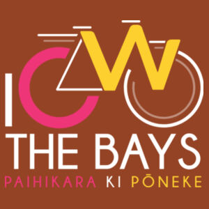 I Cycle The Bays - Womens Maple Tee Design