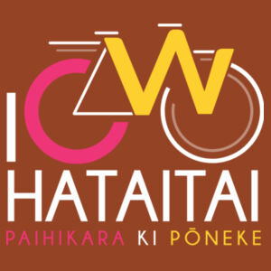 I Cycle Hataitai - Womens Maple Tee Design