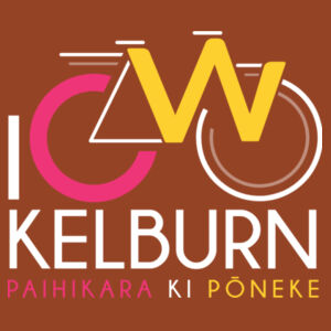 I Cycle Kelburn - Womens Maple Tee Design