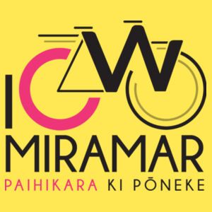 I Cycle Miramar - Womens Maple Tee Design
