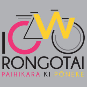 I Cycle Rongotai - Womens Bevel V-Neck Tee Design