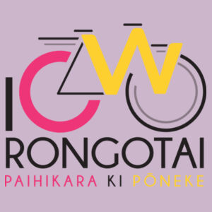I Cycle Rongotai - Womens Maple Tee Design