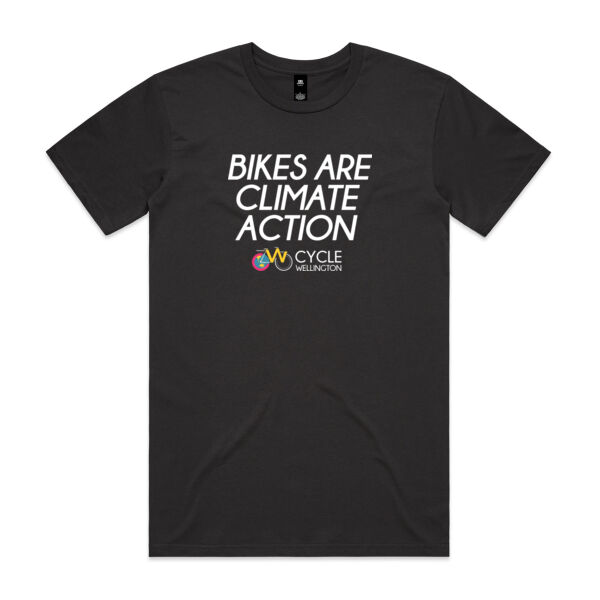 Bikes are climate action - Mens Tee Thumbnail