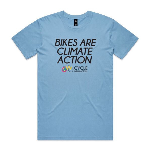 Bikes are climate action - Mens Tee Thumbnail
