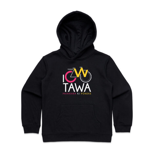 I Cycle Tawa - Kids Supply Hoodie Thumbnail
