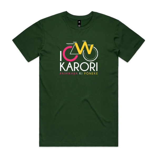 I Cycle Karori - Mens Staple T shirt Thumbnail