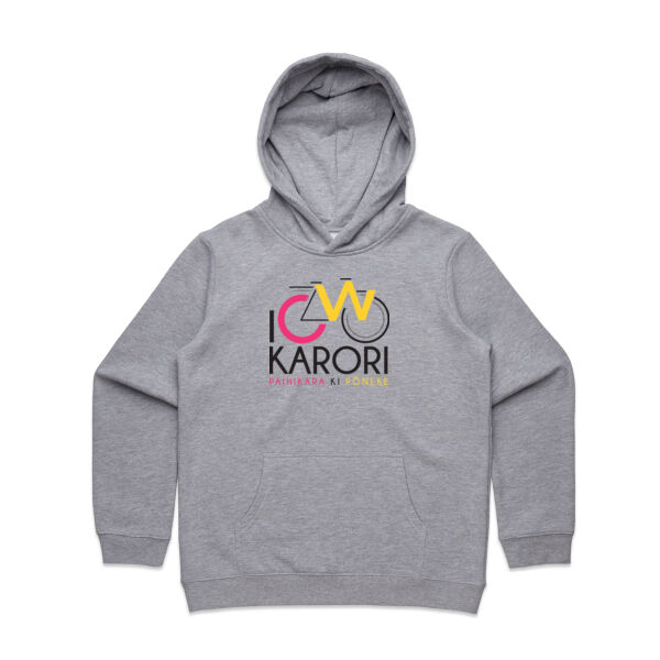 I Cycle Karori - Kids Supply Hoodie Thumbnail
