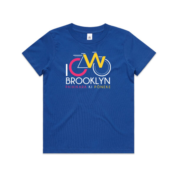 I Cycle Brooklyn - Kids Youth T shirt Thumbnail