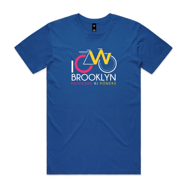 I Cycle Brooklyn - Mens Staple T shirt Thumbnail