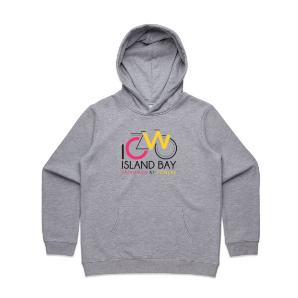 I Cycle Island Bay - Kids Supply Hoodie Thumbnail