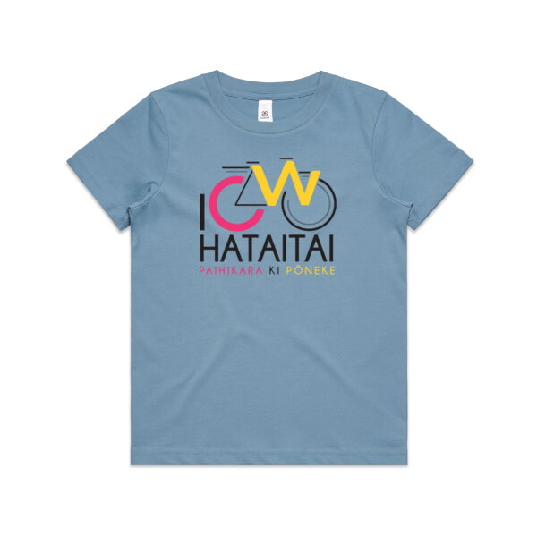 I Cycle Hataitai - Kids Youth T shirt Thumbnail