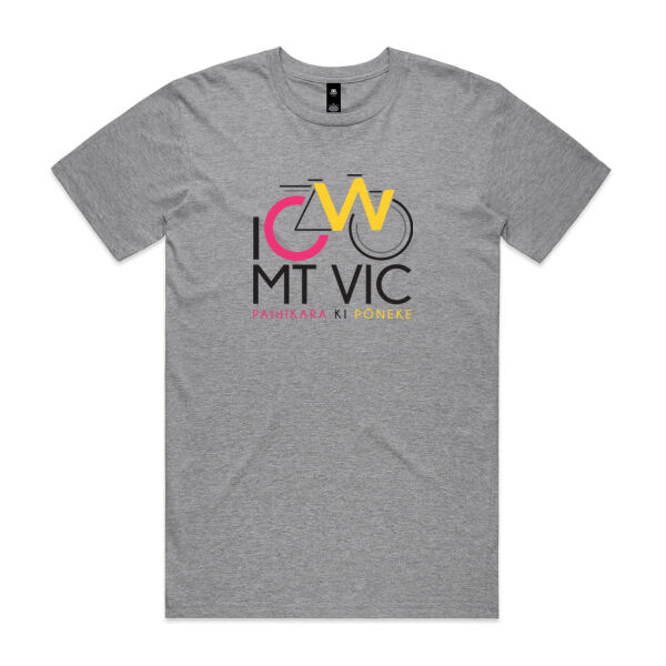 I Cycle Mt Vic - Mens Staple T shirt Thumbnail
