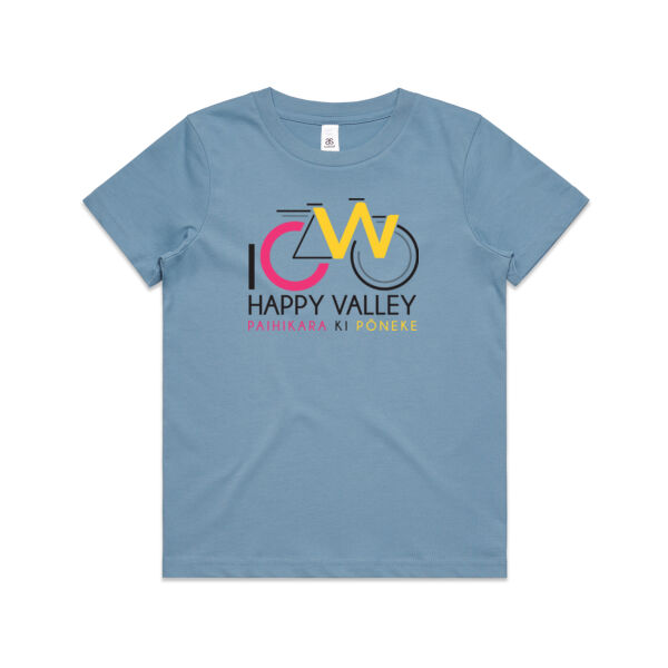 I Cycle Happy Valley - Kids Youth T shirt Thumbnail