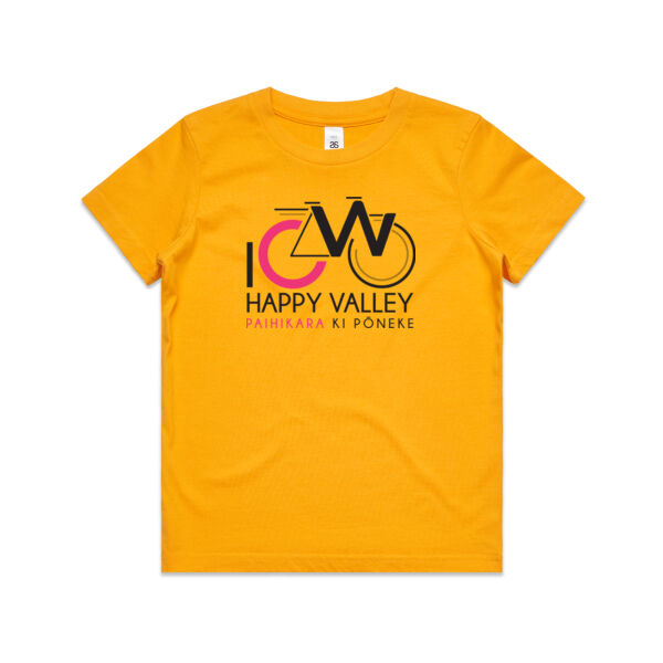 I Cycle Happy Valley - Kids Youth T shirt Thumbnail