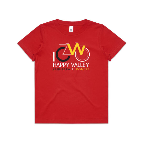 I Cycle Happy Valley - Kids Youth T shirt Thumbnail