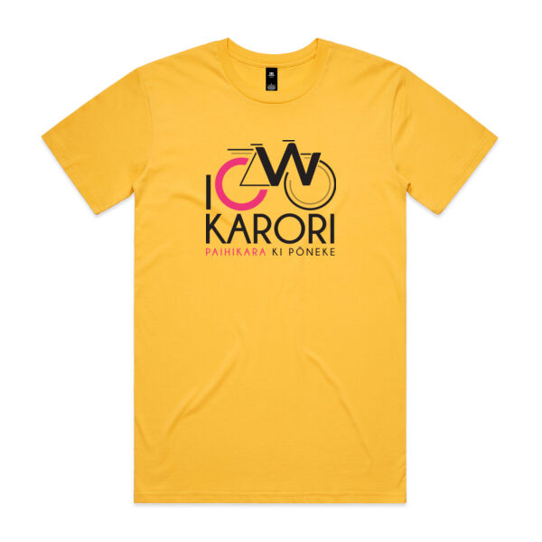 I Cycle Karori - Mens Staple T shirt Thumbnail