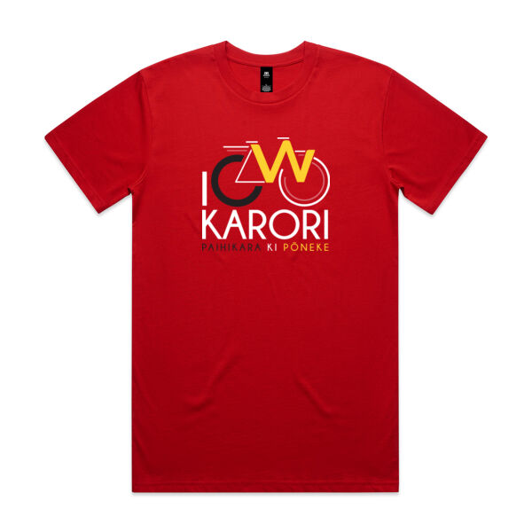 I Cycle Karori - Mens Staple T shirt Thumbnail
