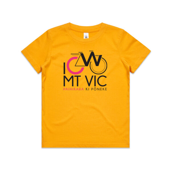 I Cycle Mt Vic - Kids Youth T shirt Thumbnail